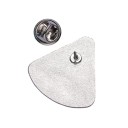 Pin esmaltado programa espacial Apollo 1969 2,8 × 2,8 cm insignia metálica plateada negra para mochila solapa ropa motivo científico 2