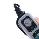Pinça de soldadura portátil com visor digital e regulação de temperatura com suporte e pontas de substituição na cor cinza para desoldar chips SMD 8