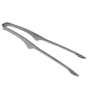 Pinças de titânio para grelhar 23,5 cm Pinças de cozinha resistentes Pinças de servir precisas para carne Legumes BBQ Grelhar 1