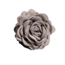 Pince à cheveux 9 x 9 cm Pince à cheveux décorative avec fleur en tissu Pince à cheveux en plastique Accessoire capillaire pour femmes 13
