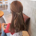 Pince à cheveux avec nœud J1610 2
