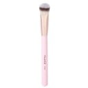 Pinceau de maquillage triangulaire 14,9 cm Pinceau en plastique à fibres synthétiques fines Pinceau couvrant pour anti-cernes et maquillage 1