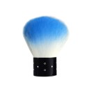 Pincel de maquilhagem profissional em forma de esponja Pincel multifuncional para pó, pó compacto e maquilhagem Fibras suaves 3