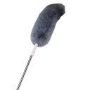 Pincel de pó telescópico extra longo 42–280 cm Escova cinza lavável com cabeça flexível 40×16 cm Limpeza reutilizável para tetos, móveis e automóveis 7