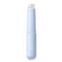Pincel de silicona para labios de 9 x 1,4 cm. Aplicador con tapa para lápiz labial y bálsamo. Aplicación precisa. A prueba de manchas 1