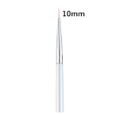 Pincel para decoração de unhas 10 mm Pincel de manicure para pinturas e desenhos em unhas, ferramenta para modelagem de unhas e pintura artística 2