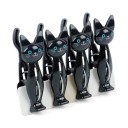 Pinces à linge chat 4 pcs 5