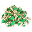 Pinces à linge en forme de cœur 50 pcs 6