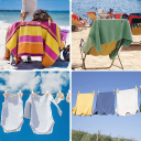 Pinces à linge solides en plastique 6 pièces 11 x 6 x 2 cm Ouverture solide jusqu’à 7,7 cm Pinces à linge coupe-vent pour cordon Conception robuste pour la maison et le camping 2