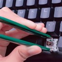 Pinces antistatiques pour circuits intégrés et interrupteurs de clavier Outil de retrait de composants ESD pince pour cartes mères et claviers 3