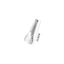 Pinces de barbecue 23,8 cm Acier inoxydable Pinces argentées pour griller de la viande, du poisson, des légumes Ustensiles de cuisine accessoires 2