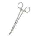 Pinces de pêche en acier inoxydable avec pointe courbée pour retirer les hameçons 14 cm Pinces de pêche robustes avec poignée ergonomique Pinces 1