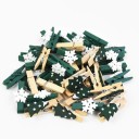 Pinces décoratives de Noël 10 pcs 2