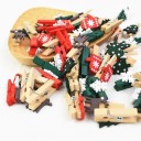 Pinces décoratives de Noël 10 pcs 4