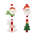 Pinces décoratives de Noël 24 pcs 2