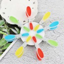 Pinces en plastique 12 pcs 3