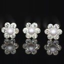 Pinettes décoratives avec pierres et perles - 20 pcs 1