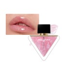 Pink Hydrating Transparent Lip Gloss Natural Ingredients Nourishment and Shine for Lips Subtle Shade Regeneration Hydration Lips Without Cracks 2