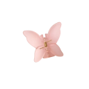 Pinza para el cabello en forma de mariposa de acetato 5,5x9 cm Clip elegante retro francés de colores Accesorios para el cabello de mujer 3