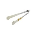 Pinzas de cocina con patas de colores de 18 cm, pinzas para servir de acero inoxidable, pinzas medianas con patas, utensilios de cocina 2