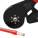Pinzas de Crimpado HSC12 16-6 205 mm Mini pinzas para terminales tubulares Conectores eléctricos 0,08–16 mm² 30-5 AWG Herramienta manual 6