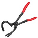 Pinzas para abrazaderas de escape extractor de juntas de goma 29,5 cm herramienta metálica para reparaciones de automóviles motocicletas y camiones 2