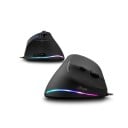 Pionowa mysz gamingowa ZELOTES C18 optyczna 10000 DPI RGB podświetlenie 11 przycisków programowalna ergonomiczna do gier 2