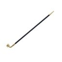Pipă metalică lungă pentru tutun 20 cm formă clasică pipă de fumat îngustă pentru o prindere confortabilă și utilizare zilnică 1