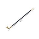 Pipe à tabac en métal extra longue 40 cm design classique et mince pipe à fumer pour une prise en main confortable et une utilisation tranquille à la maison 2