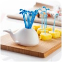 Piques à apéritif avec support baleine 12 pcs 3