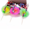 Piques à cocktail avec paon 25 pcs 3