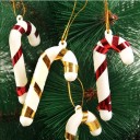 Piruletas navideñas de plástico 10 uds. 2