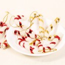 Piruletas navideñas de plástico 10 uds. 3