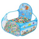 Piscina de bolas de tela 120 cm 1