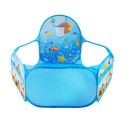 Piscina de bolas de tela 120 cm 3