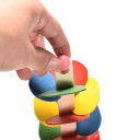 Pista a cascata in legno per bambini 6