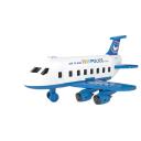 Pista per bambini a forma di aereo della polizia 30x30,5x20cm Simulazione musicale Materiale ABS 2