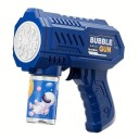 Pistola a bolle elettrica con testa circolare 19 x 17 x 7 cm giocattolo di plastica a forma di pistola per bambini 2