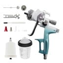 Pistola a spruzzo per vernice HVLP RP 4000B Gravità Ugello 1,3 e 1,8 mm Serbatoio 600 ml e 400 ml Per verniciatura di automobili 4
