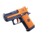 Pistolă cu apă pentru copii 13,5 x 11 x 3,5 cm Rază de acțiune de până la 10 m Pistol cu pulverizare din plastic Jucărie pentru plajă, piscină, grădină Jocuri de apă de vară 7