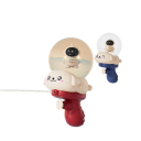 Pistola de água com astronauta 8 x 8,6 x 15,6 cm Pistola de esguicho infantil com reservatório Alcance de 8 metros Brinquedo de água de verão Cor aleatória 2