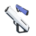 Pistola de agua eléctrica 400 ml con depósito Succión automática de agua con botón Pistola de pulverización automática Juguete de verano 1