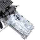Pistola de água para crianças 13,5 x 11 x 3,5 cm Alcance até 10 m Pistola de spray em plástico Brinquedo para praia piscina jardim Jogo 3