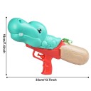 Pistola de água para crianças hipopótamo 500 ml 35 × 19 cm com reservatório de plástico e pega ergonómica para jogos de água de verão 4