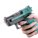 Pistola de agua para niños 13,5 x 11 x 3,5 cm Alcance hasta 10 m Pistola de spray de plástico Juguete para la playa piscina jardín Juego 1