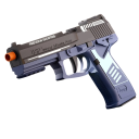 Pistola de Airsoft Criança com 20 Bolas 6 Projetéis Alcance 10 m Brinquedo Seguro para Rapazes Pistola de Plástico para Exterior e Interior 2