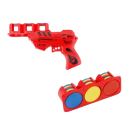 Pistola de brincar para crianças com 25 projéteis macios Pistola de plástico para crianças Brinquedo de ação seguro para rapazes e raparigas 3
