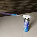 Pistola de chama queimador a gás Sem garrafa de butano Maçarico manual para cozinhar Soldadura Acendimento de grelhados Acessório de flambagem 2