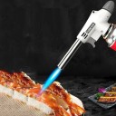 Pistola de chama queimador a gás Sem garrafa de butano Maçarico manual para cozinhar Soldadura Acendimento de grelhados Acessório de flambagem 3