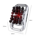 Pistola de masaje vibratoria de 24 cabezales 2000 mAh 9 modos y 9 niveles de intensidad tecnología ABS para liberar músculos y regenerar el cuerpo 2